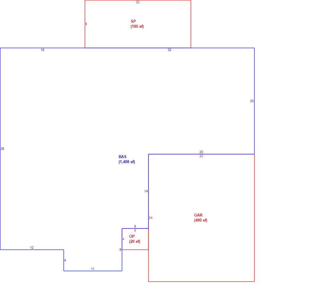 Sumter County Property Appraiser Sketch Printed on 12/23/2019 32019 PM